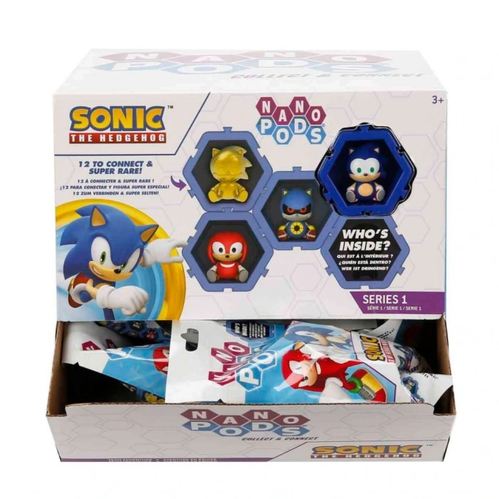 FİGÜR SONIC NANO PODS SÜRPRİZ PAKET(SONIC) 24D.
