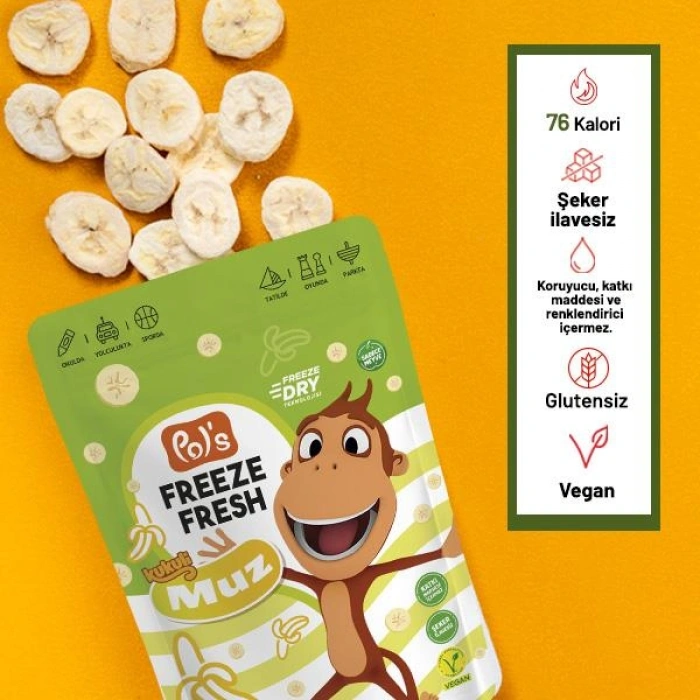 Freeze Fresh Kukuli Muz 20 Gr