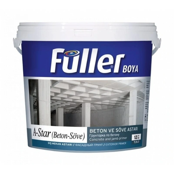 Timion Füller AStar Brüt Beton Söve Astarı 12 Kg Açık Mavi