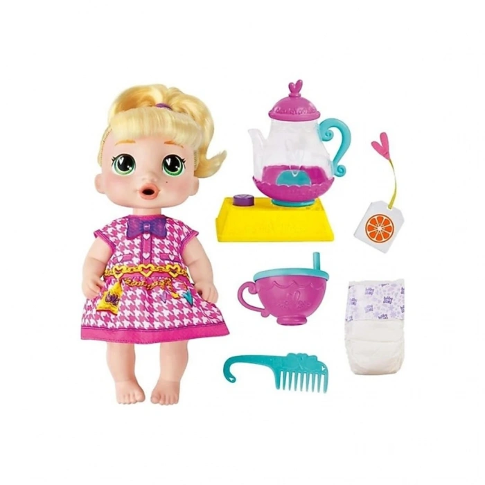 Timion G0608 Baby Alive Bubbly Tea Party - Fokurdayan Çay Partisi Lala +3 yaş