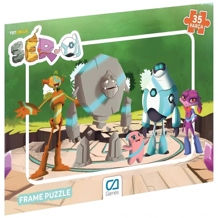 Games Ser-A Frame Puzzle 35 Parça 5200-5201