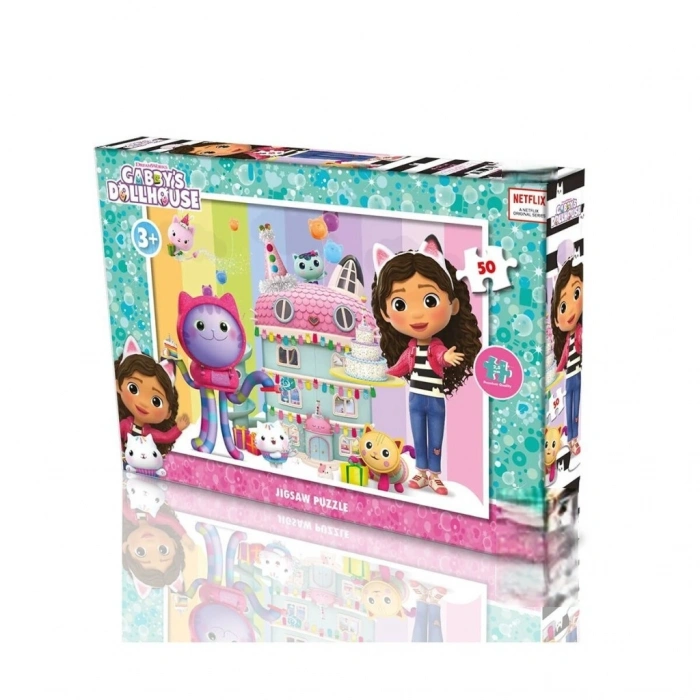 GB 709 GABBYS DOLLHOUSE PUZZLE 50 PRÇ