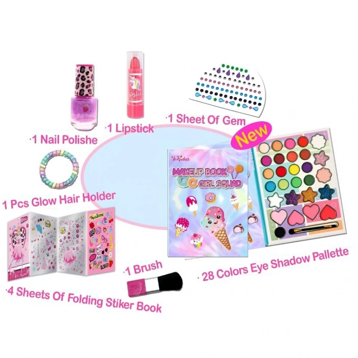 Timion Glitz Manikür ve Makyaj Seti