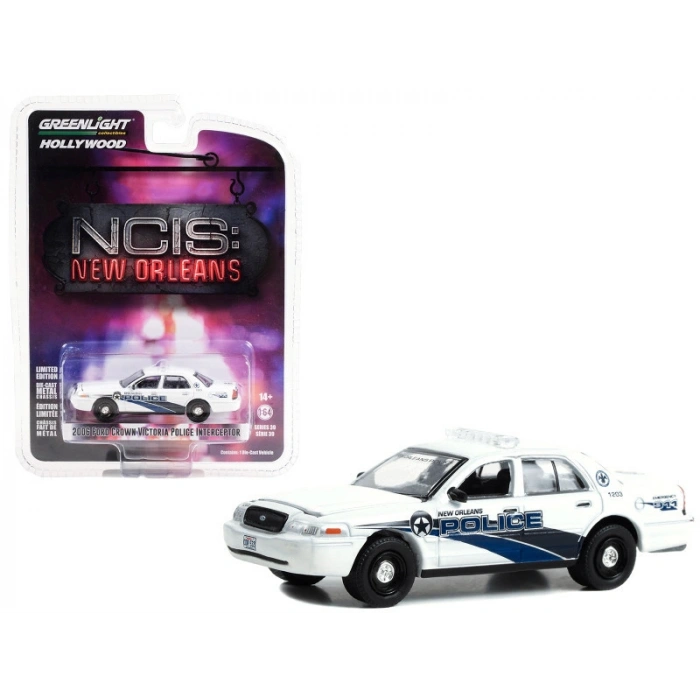Greenlight 1/64 2006 Ford Crown Victoria Police Interceptor