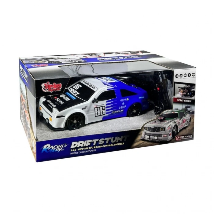 Timion HB-SC16A07Kumandalı 4x4DriftArabaIşıklıveBuharlı1:16-Vardem