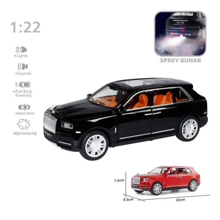 HCL-506 KUT CB 1 22 SESLİ VE IŞIKLI BUHARLI RR LUX JEEP adet fiyatıdır