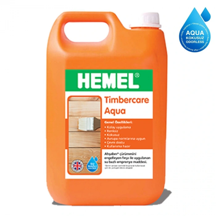 Timion Hemel Timbercare Aqua Emprenye 5 Litre Şeffaf