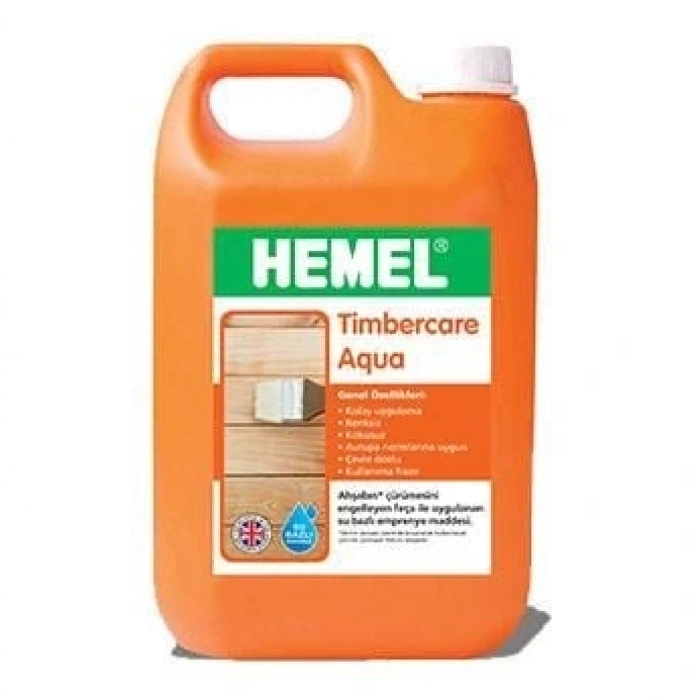 Timion Hemel Timbercare Aqua Emprenye 5 Litre Şeffaf