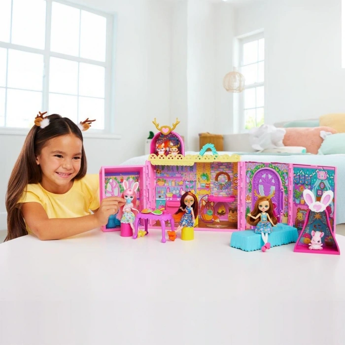 HXL53 Ana Karakter Bebekler Evi