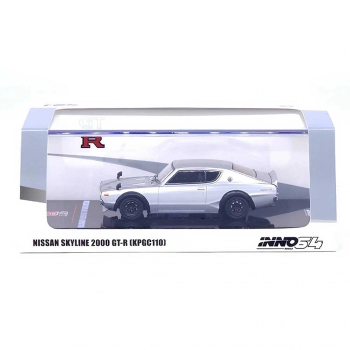 Inno 1:64 Nissan Skyline Silver 200 GT-R