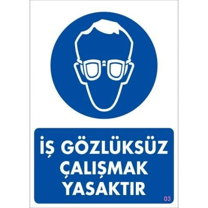 Timion İş Koruyucu Takınız Uyarı Levhası 25X35 Kod:3