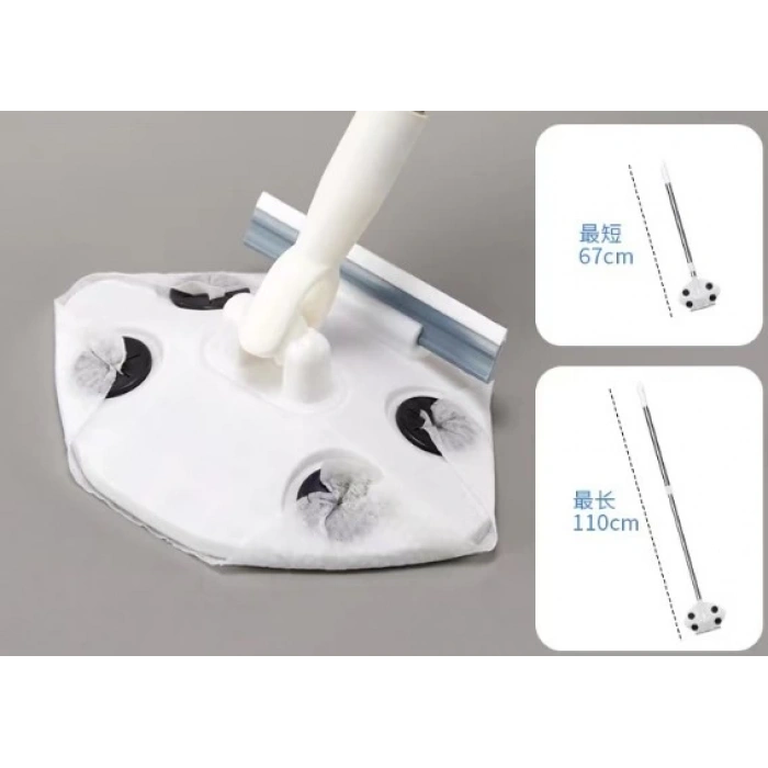 Islak Mendil Uyumlu Pratik Çek Çekli Mop (5148)