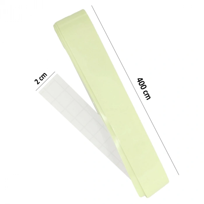 Karanlıkta Işık Veren Yansıyan 4 Metre Fosforlu Yeşil Şerit Bant (5148)