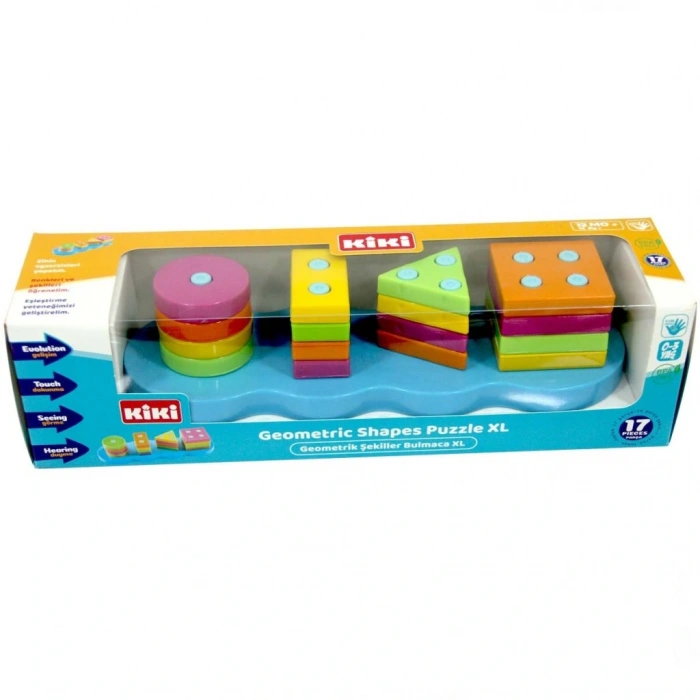Timion Kiki Geometrik Şekiller XL Bulmaca