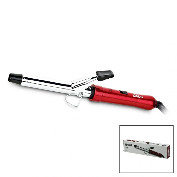 Kırmızı Saç Maşası - Şekillendirici Ptc Isıtıcı - 200 Derece Sıcaklık 360 Derece Dönebilen Kablo 30w Shd-7032 (5148)