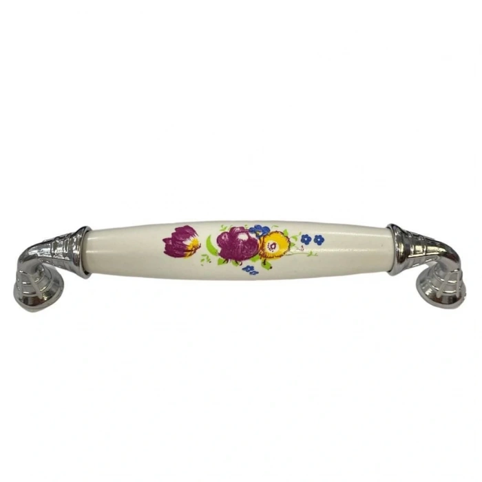 Timion Klasik Silindir Kulp Krom 128 Mm