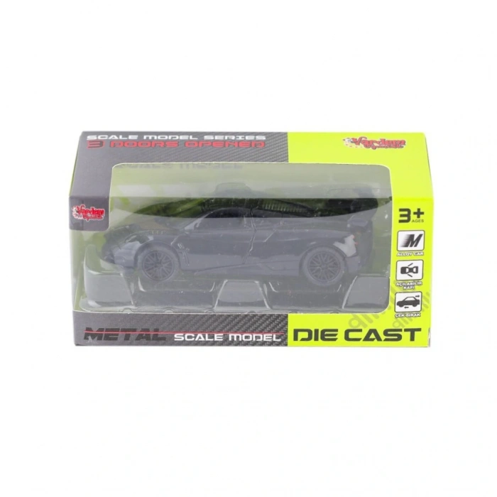 Timion KM-36201A-Kutulu Çek Bırak 1:36 Metal Araba