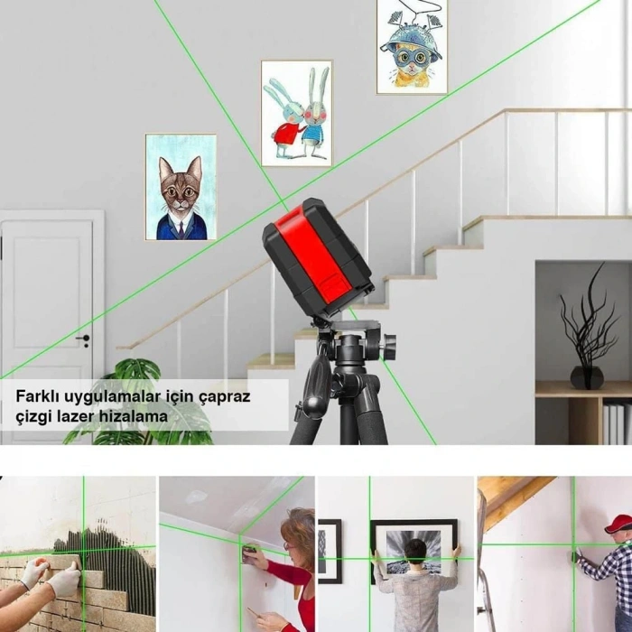 Timion Kobb Kbl91Gtp 90 Metre Lazer Hizalama Yeşil Lazer