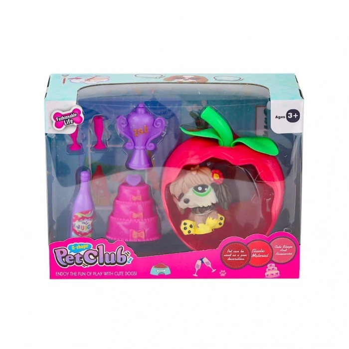 KZL-CL2103 1-4  Elmalı Pet Star Oyun Seti -Kızılkaya Oyuncak