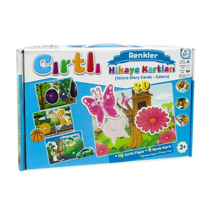 Timion LC7207 Laço, Cırtlı Hikaye Kartları Renkler