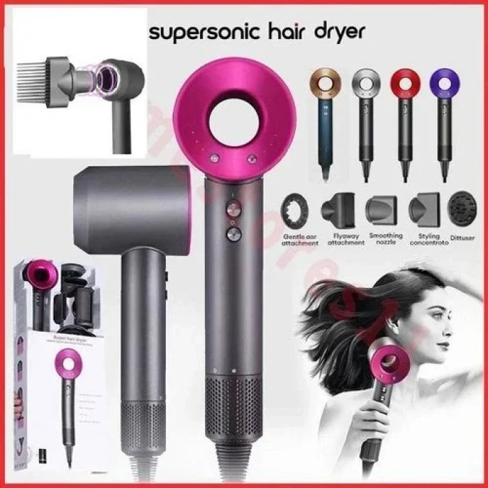 Timion Leafless Hair Dryer 4 In 1 Saç Kurutma Makinası 3 Kademe (5148)