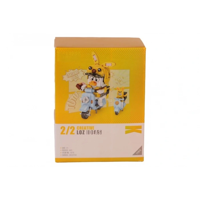 LZ-1676 KURYE ÖRDEK 443 PARÇA BLOCK OYUNCAK