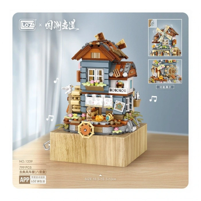 LZ1239 NessiWorld Blok Seti 799 Parça -Vagonlife