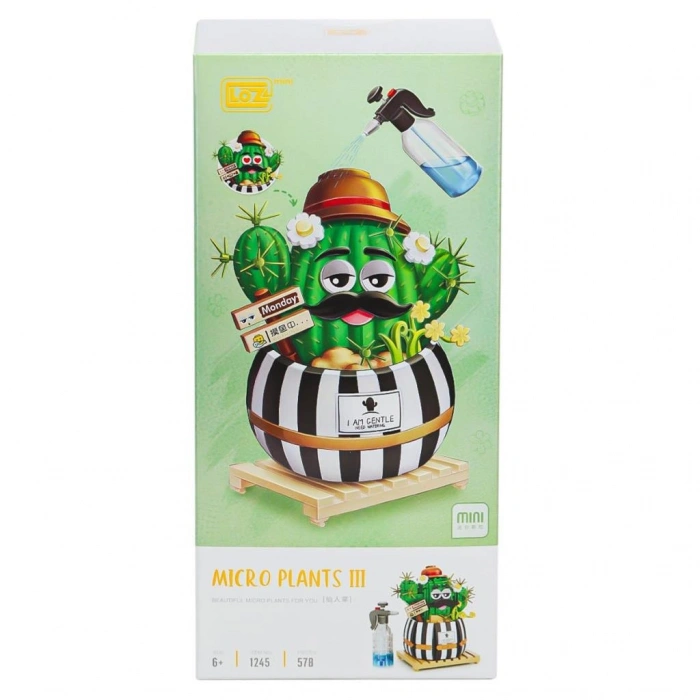 LZ1245 NessiWorld Kaktüs Blok Seti -Vagon life