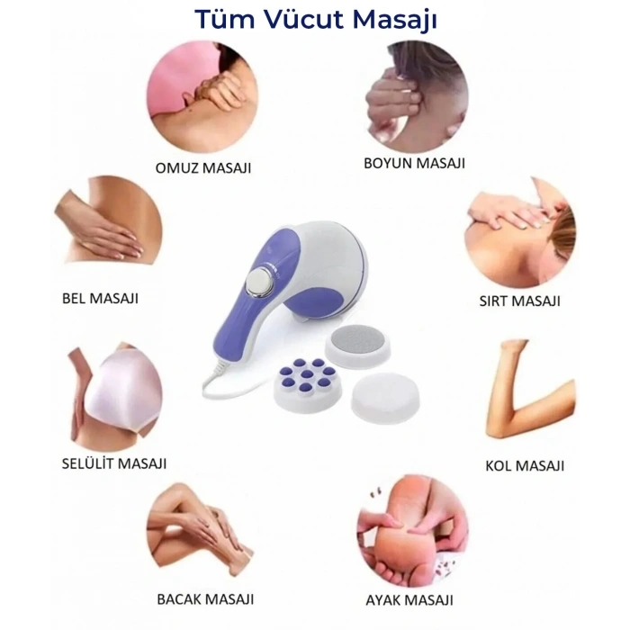 Ma-118 Super Effective Masaj Aleti Zayıflama Selülit Sıkılaştırıcı Rahatlama (5148)