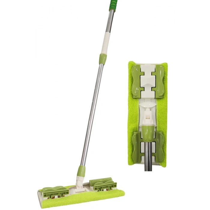 Mandallı Mop Seti Yer Duvar Tavan Cam Mopu Tüm Yüzeyler İçin (5148)