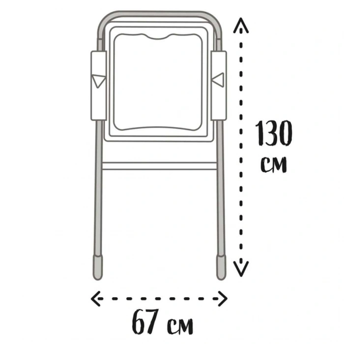 Timion Metal Ayaklı Çift Taraflı Manyetik Yazı Tahtası 7600410207