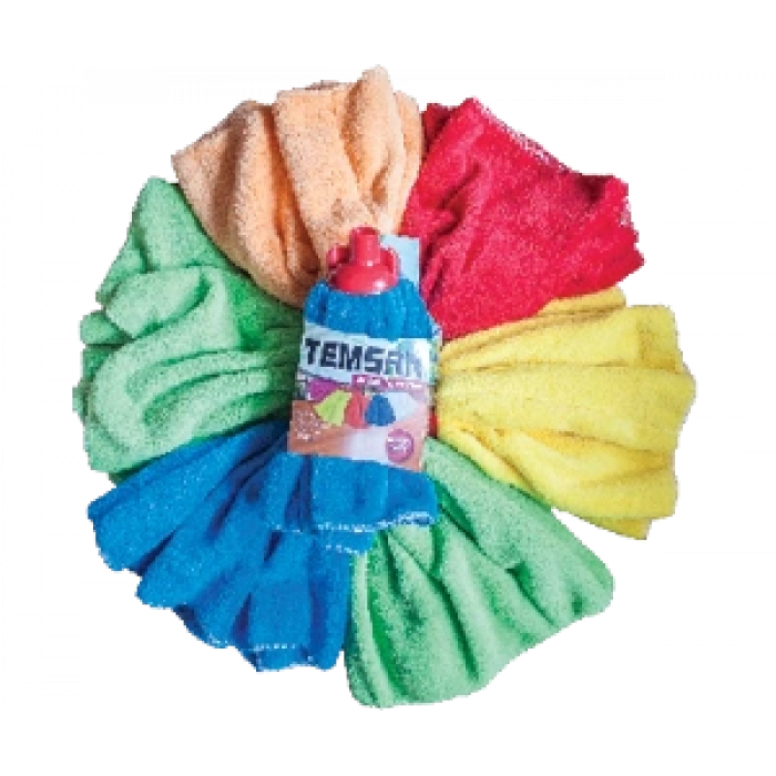 Mikrofiber Havlu Mop Welsoft Kartelalı (5148)