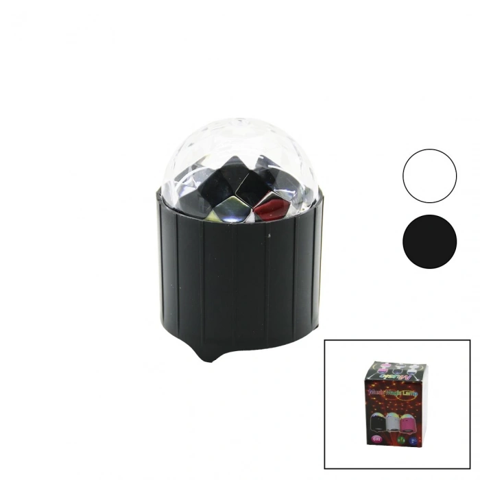 Mini Hoparlör Speaker Işıklı - Gece Lambası Type-c Şarjlı 6w  Br-037 (5148)