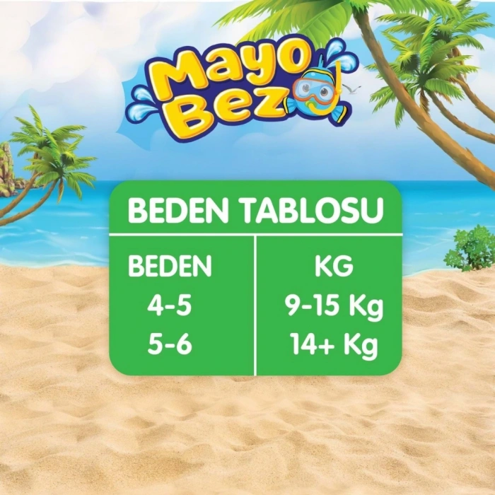 Timion Mayo Bez 5-6 Beden 14+ Kg 10 Adet