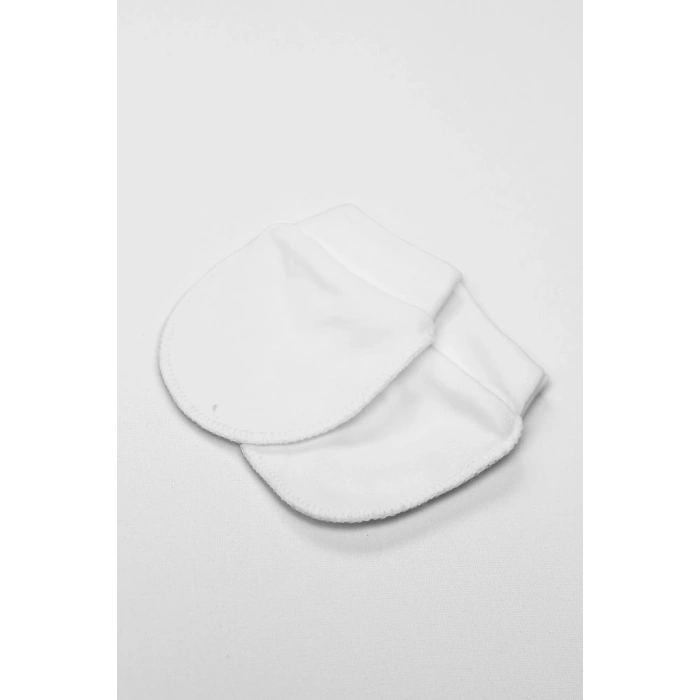 NessiWorld 2Li Penye Eldiven Basıc 90108 Beyaz