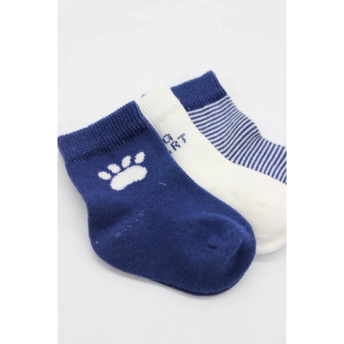 NessiWorld 3Lü Penye Soket Çorap BS10110 İndigo (ADET FİYATIDIR)
