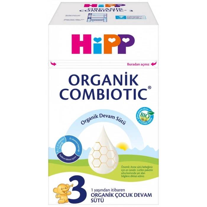 NessiWorld 3 Organik Combiotic Bebek Sütü 800 Gr