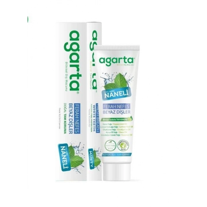 NessiWorld Doğal Diş Macunu 100 ml Nane Özlü