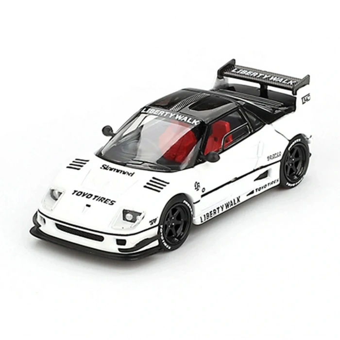 NessiWorld GT 1/64 Mazda AZ-1 Liberty Walk LB40 White 2024 Tokyo Auto Salon