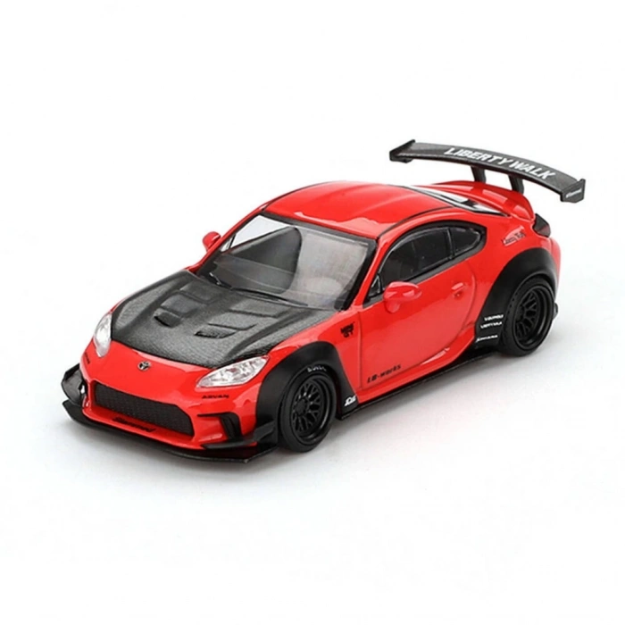 NessiWorld GT 1/64 Toyota GR86 LB?Nation Red - Blister Paket