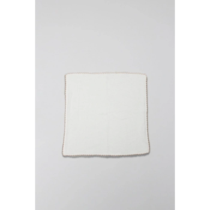 NessiWorld Organik 28x28 6Lı Havlu Mendil 90105 Ekru