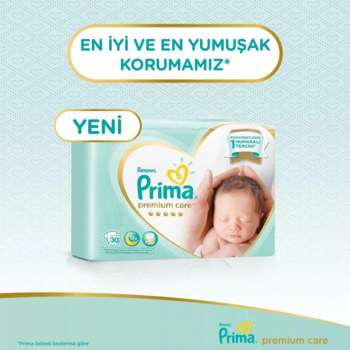 NessiWorld Premium Care Bebek Bezi Ekonomik Paket 1 Beden 70 Adet
