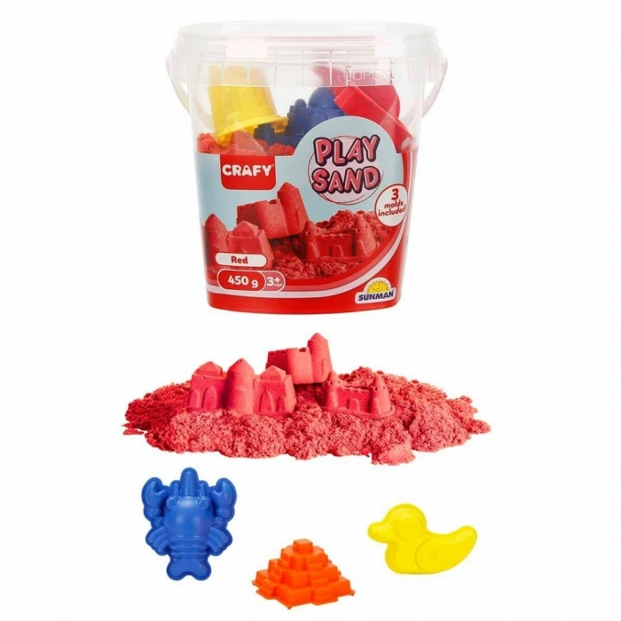 Timion Oyun Kumu Seti Kırmızı 450 g