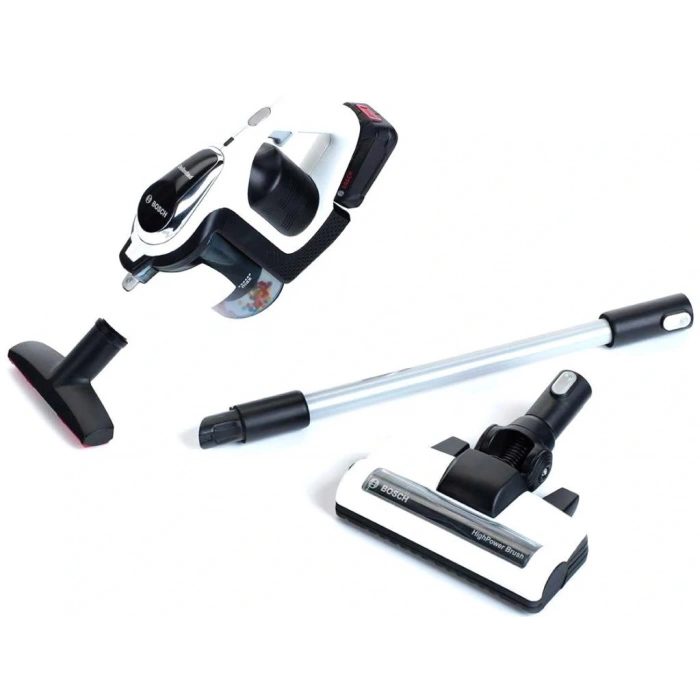 Oyuncak Sesli Işıklı Beyaz Elektrik Süpürgesi