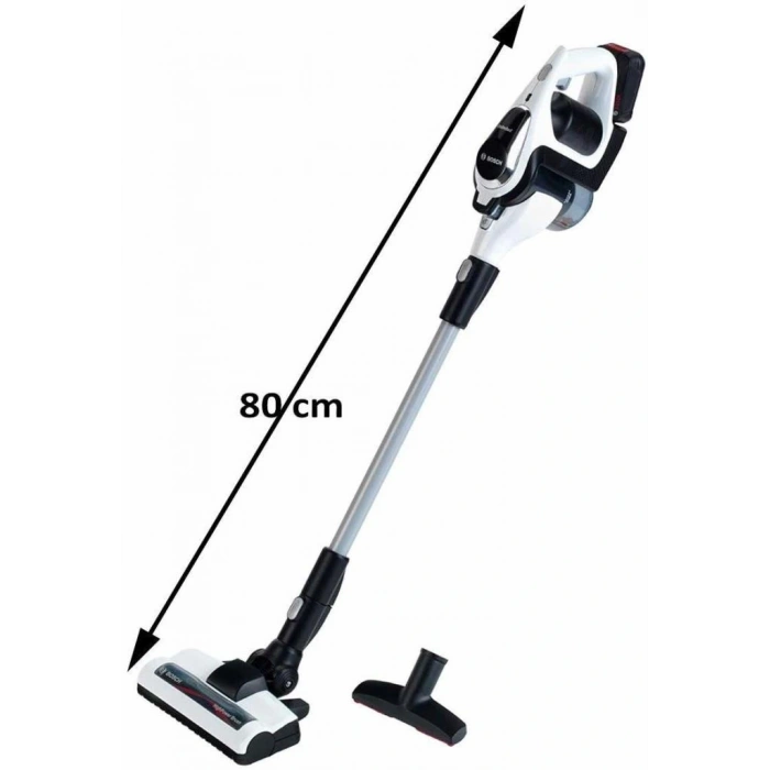 Oyuncak Sesli Işıklı Beyaz Elektrik Süpürgesi