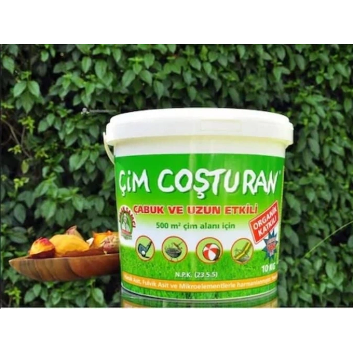 Timion Özlem Çim Coşturan 2800 Çim Gübresi 10 Kg 500 M2 İçin