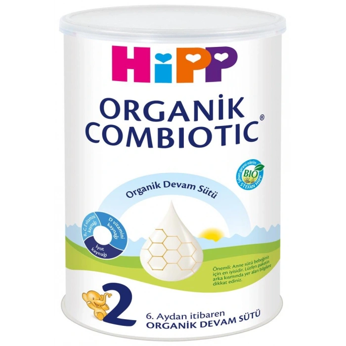 p 2 Organik Combiotic Bebek Sütü 350 Gr