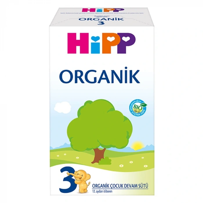 p 3 Organik Devam Sütü 600 Gr