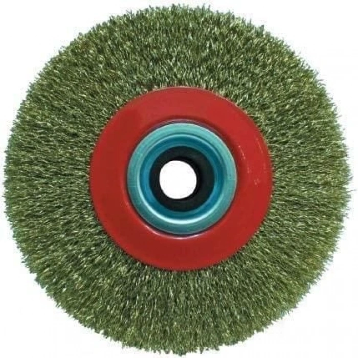 Timion Partner 02005 Sarı Telli Daire Fırça 150X25 Mm