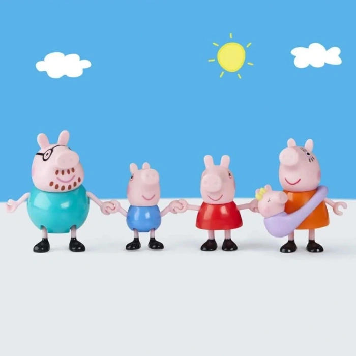Timion Peppa Pig ve Ailesi 5li Figür Seti +3 yaş